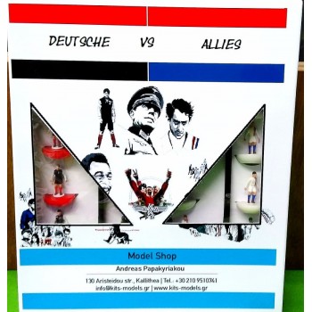 Subbuteo Andrew Table Soccer Escape to Victory Motion Picture Set on Classic Hasbro Bases